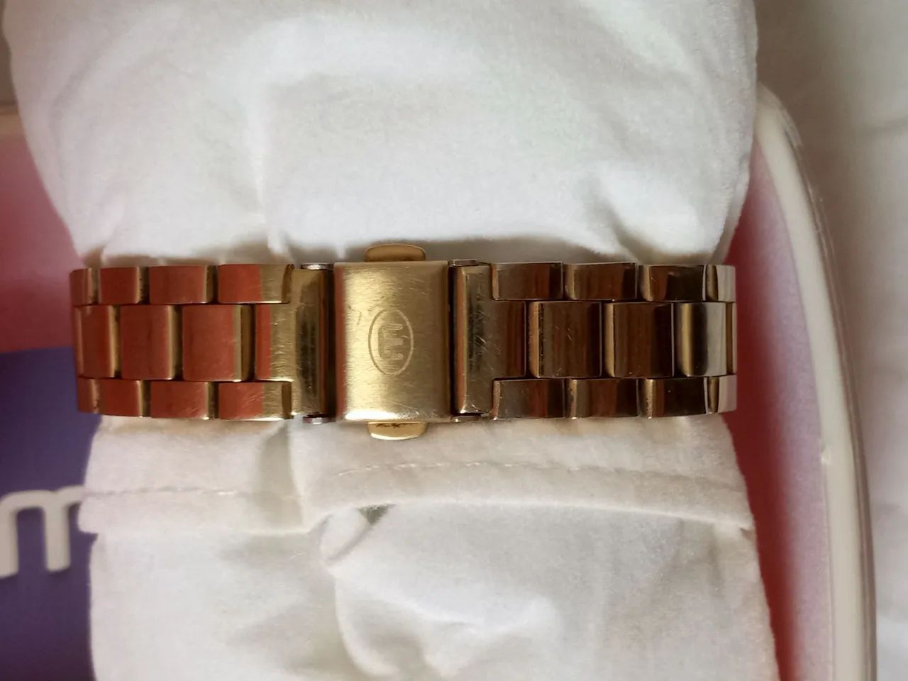 Relógio Mondaine Original Dourado  - Foto 4