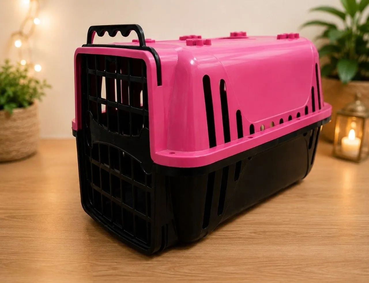 Caixa de transporte tamanho G para gatos e cachorros. - Foto 3