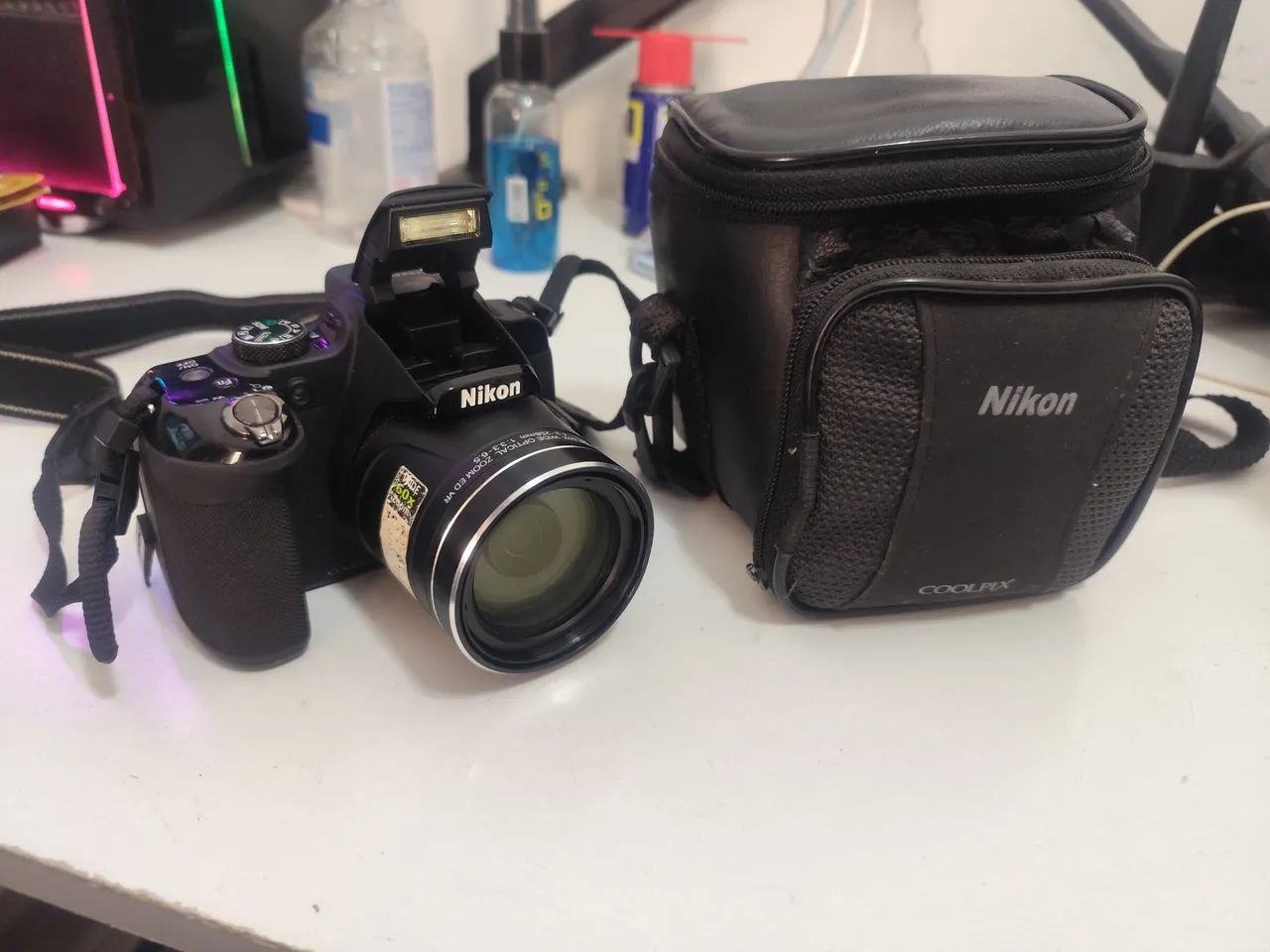 Nikon Coolpix P600 (Leiam a descrição)