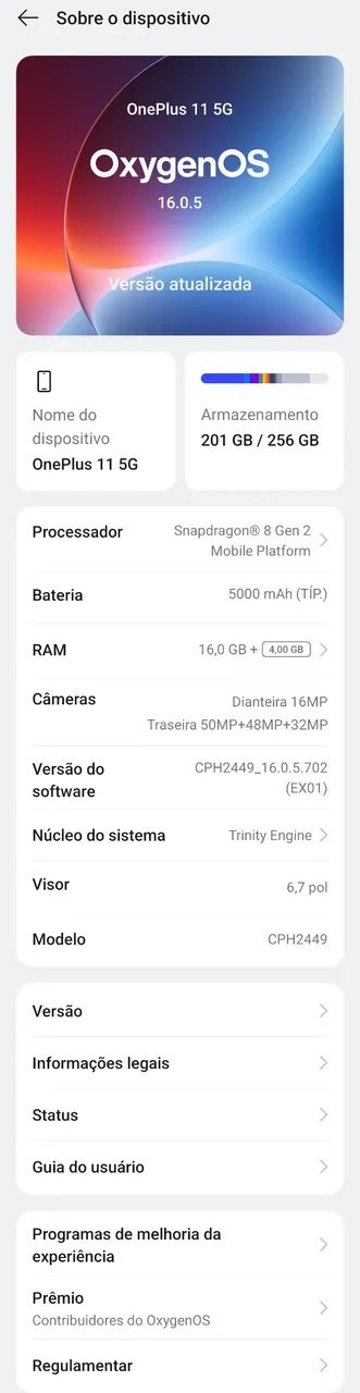 celular oneplus 11 verde 256gb 16gb - Foto 4