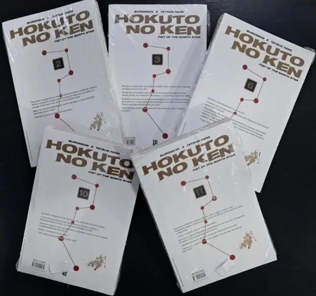 MANGÁ HOKUTO NO KEN Edições Lacradas **Favor Descrever Na Compra