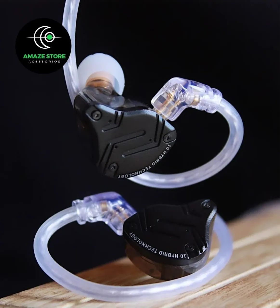 KZ ZS10 Pro X Original | 10 Drivers | Som Profissional - Fones de