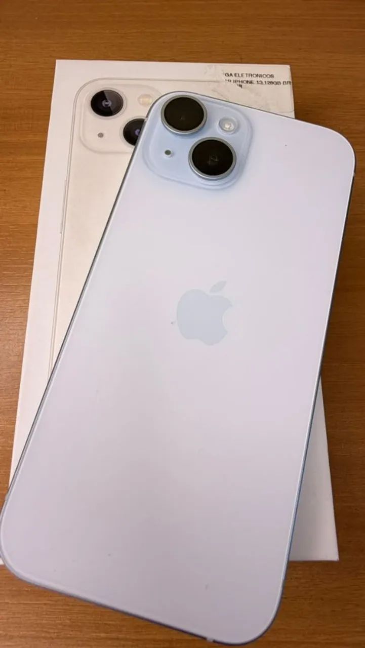 IPHONE 15 128GB VERDE ÁGUA GARANTIA APPLE ATÉ 2027 COM NF  - Foto 4