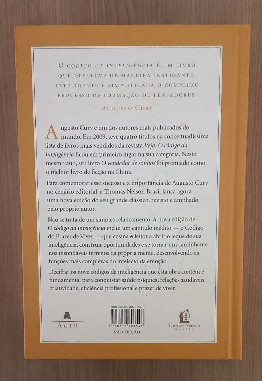 LIVRO AUGUSTO CURY - Foto 2