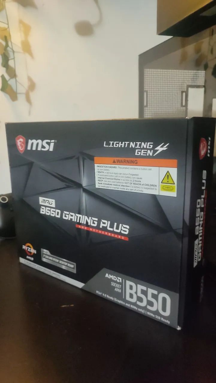 Placa mãe MSI MPG Gamming plus b550