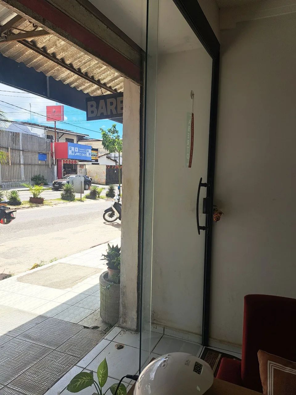 Porta de vidro para comércio 2m de altura 1.97 largura - Foto 2