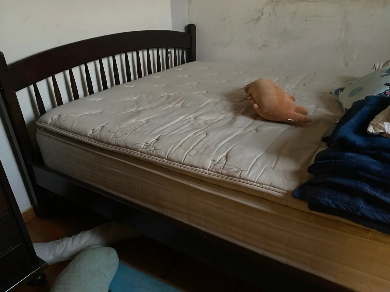 Cama em Imbuia Queen Linda - Foto 2