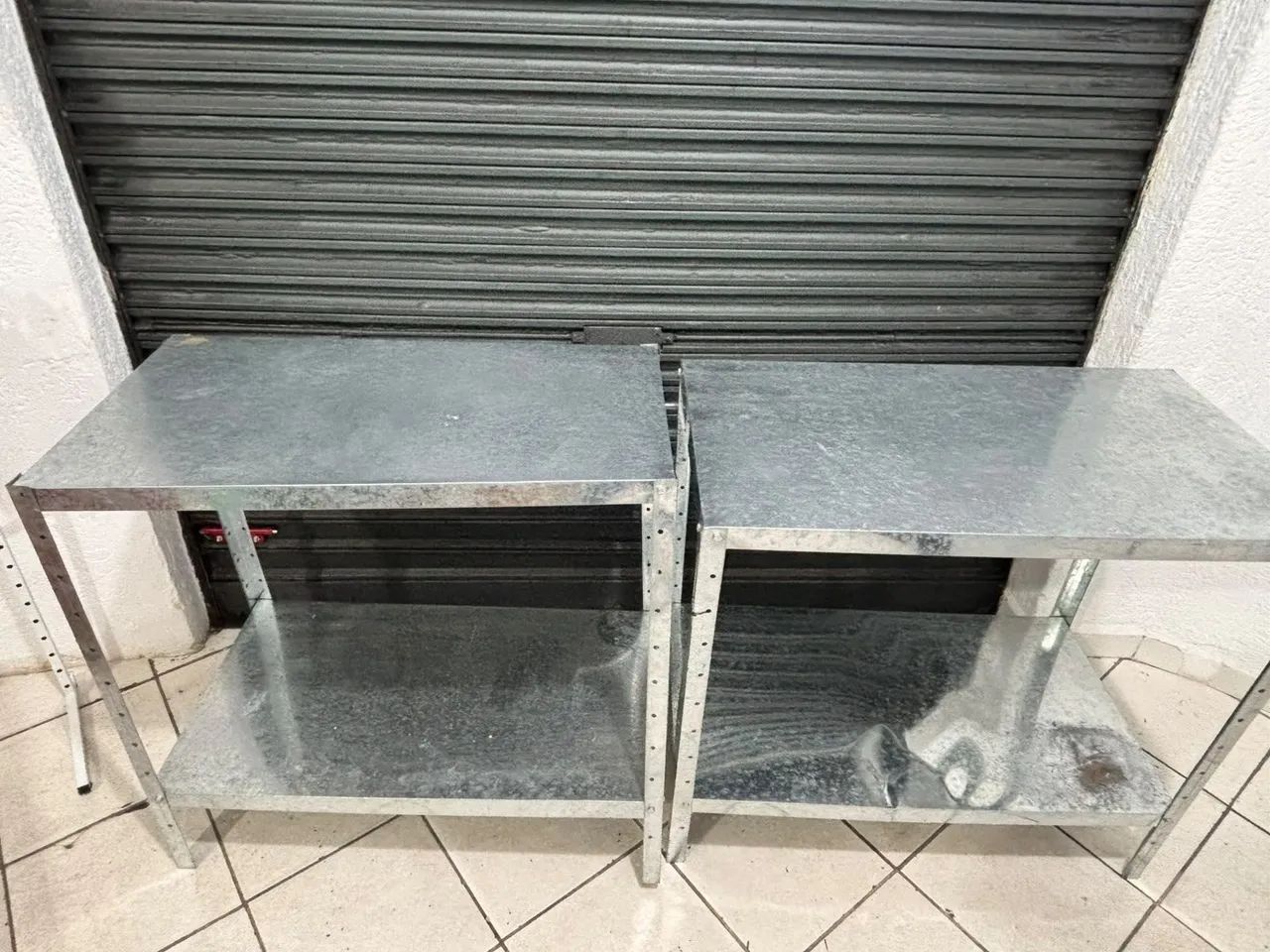 Kit duas mesa de  inox  - Foto 2