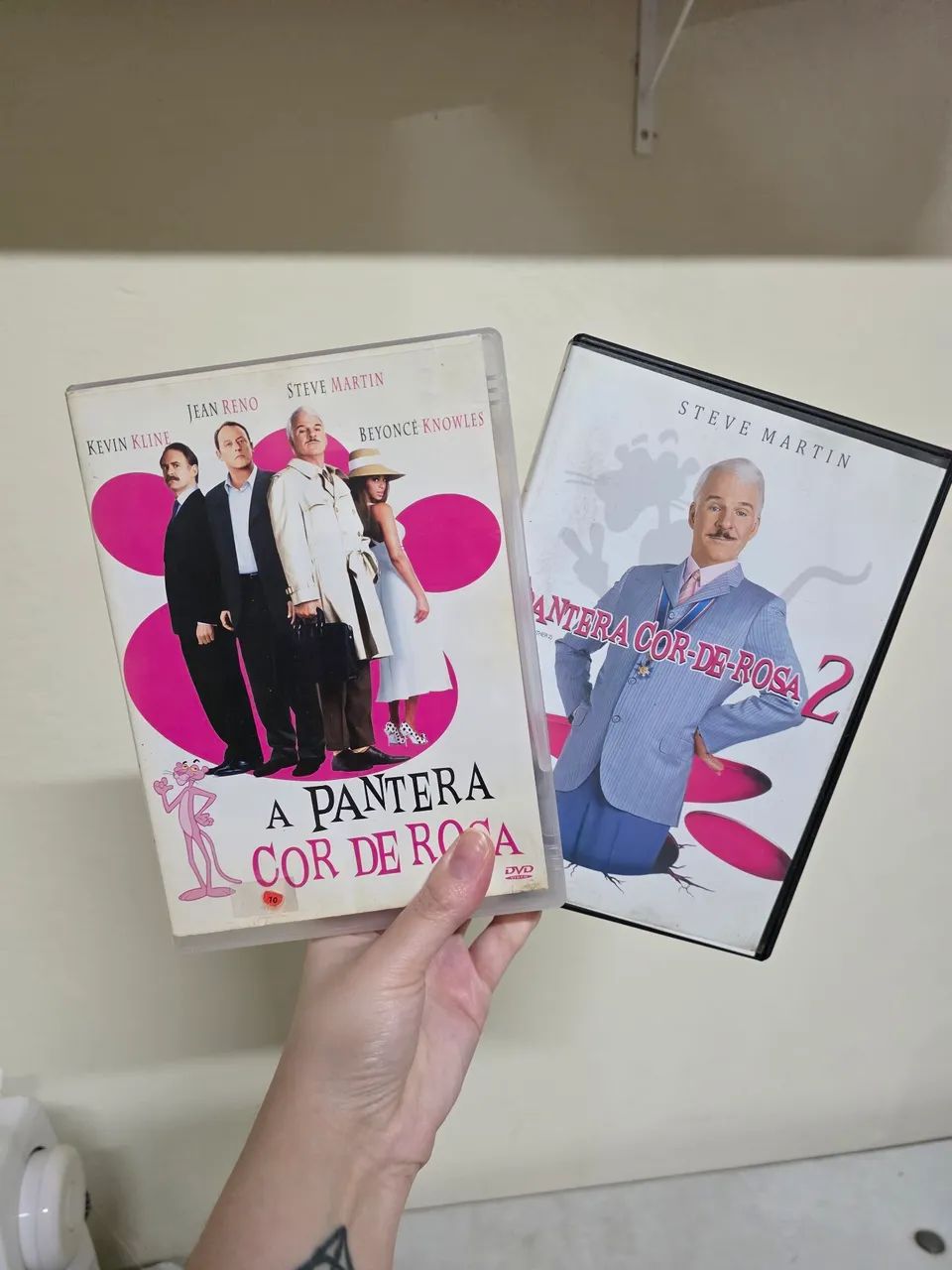 DVD Coleção A Pantera Cor-de-Rosa 1 e 2
