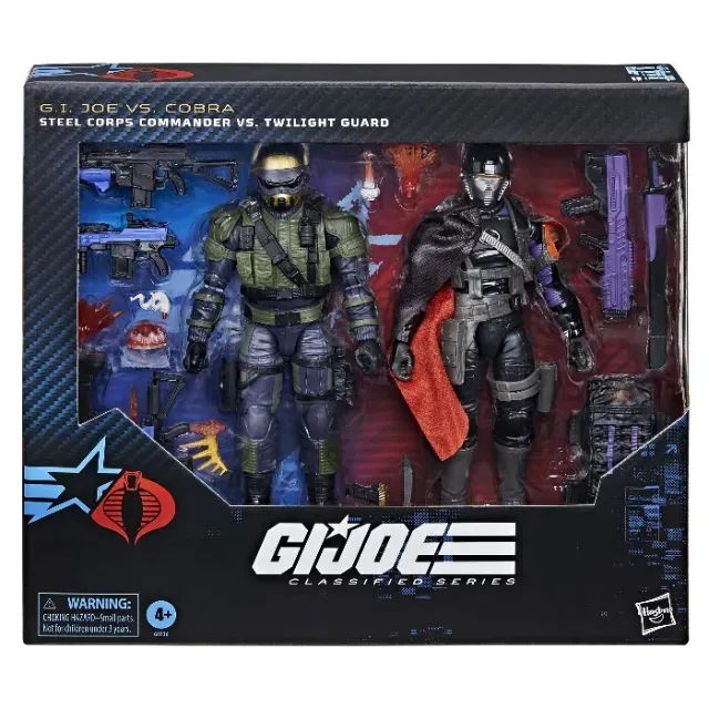Hasbro 2 Pack Gi Joe Corps Commander Vs Twilight Guard - Foto 5