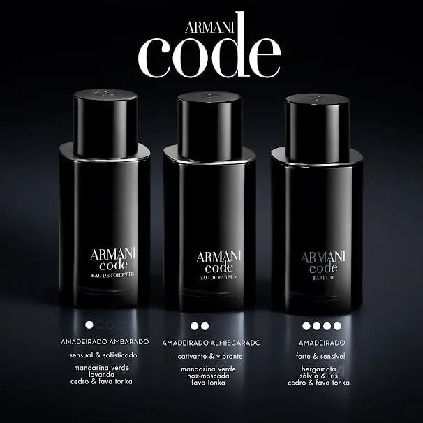 Perfume Armani Code 150ml Eau de Toilette Charge Refil original (lacrado) - Foto 4