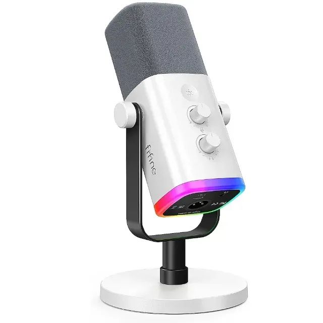 Microfone Fifine AM8 Branco