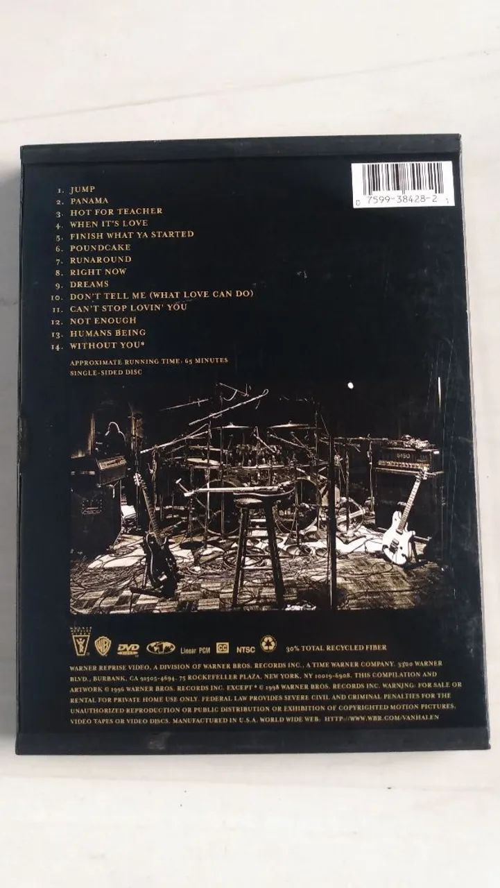 DVD original importado região 1 Van Halen.  - Foto 4