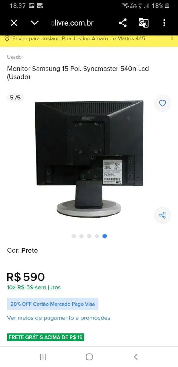 Monitor Samsung  - Foto 3