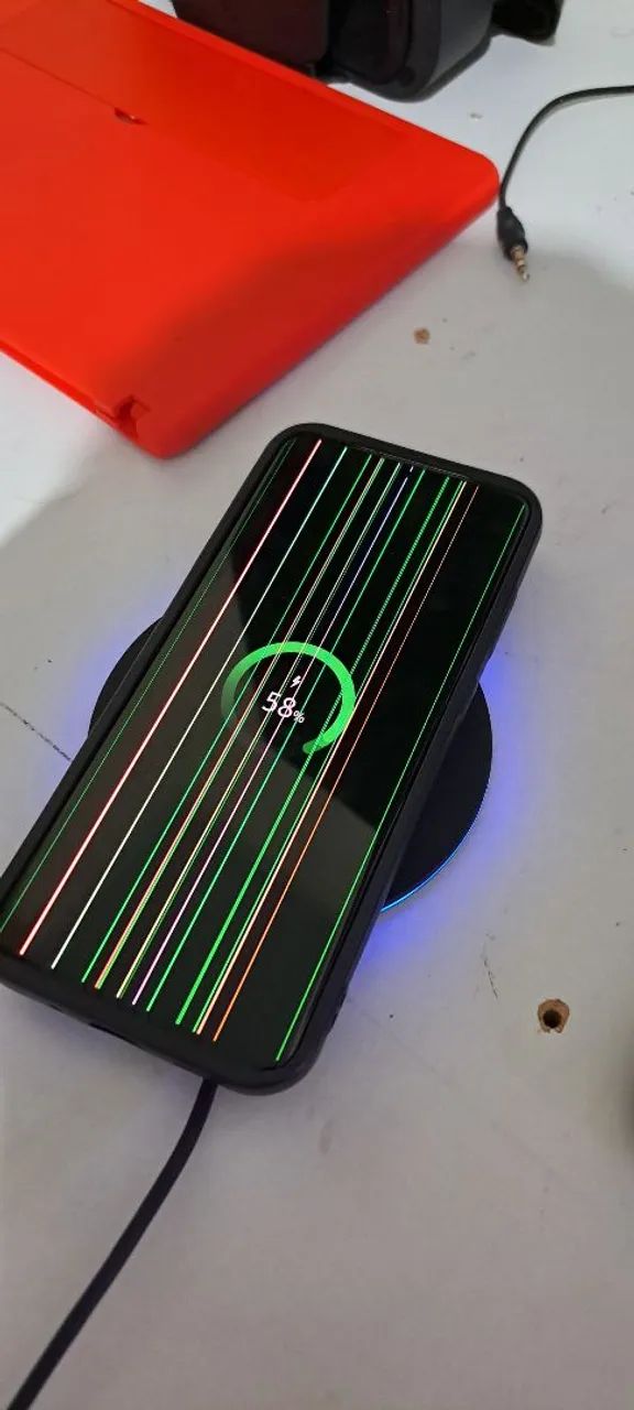 Carregador sem fio de celular