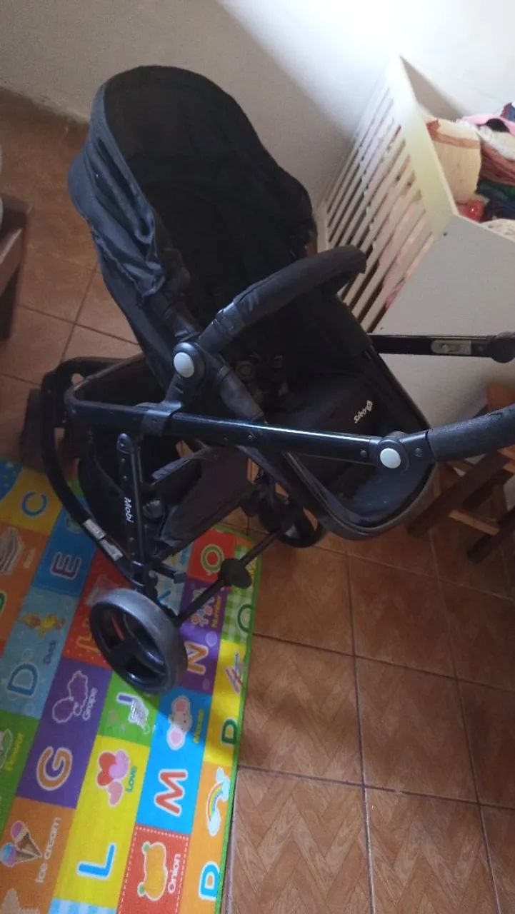 Carrinho de bebe e bebe conforto+ base para carro 850 - Foto 2