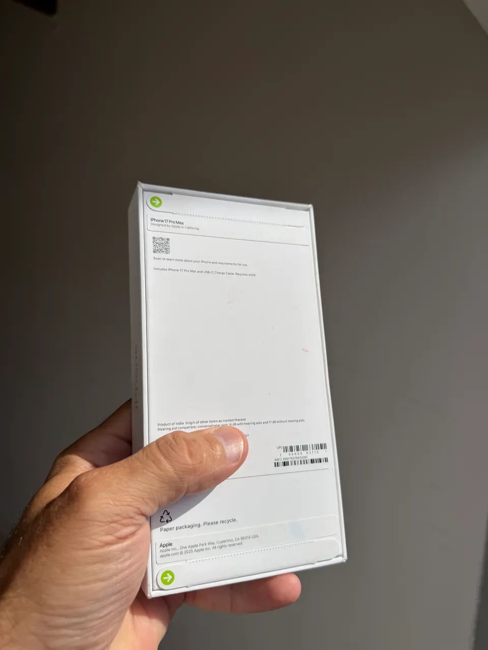 iPhone 17 pro Max 256 gb - Foto 2