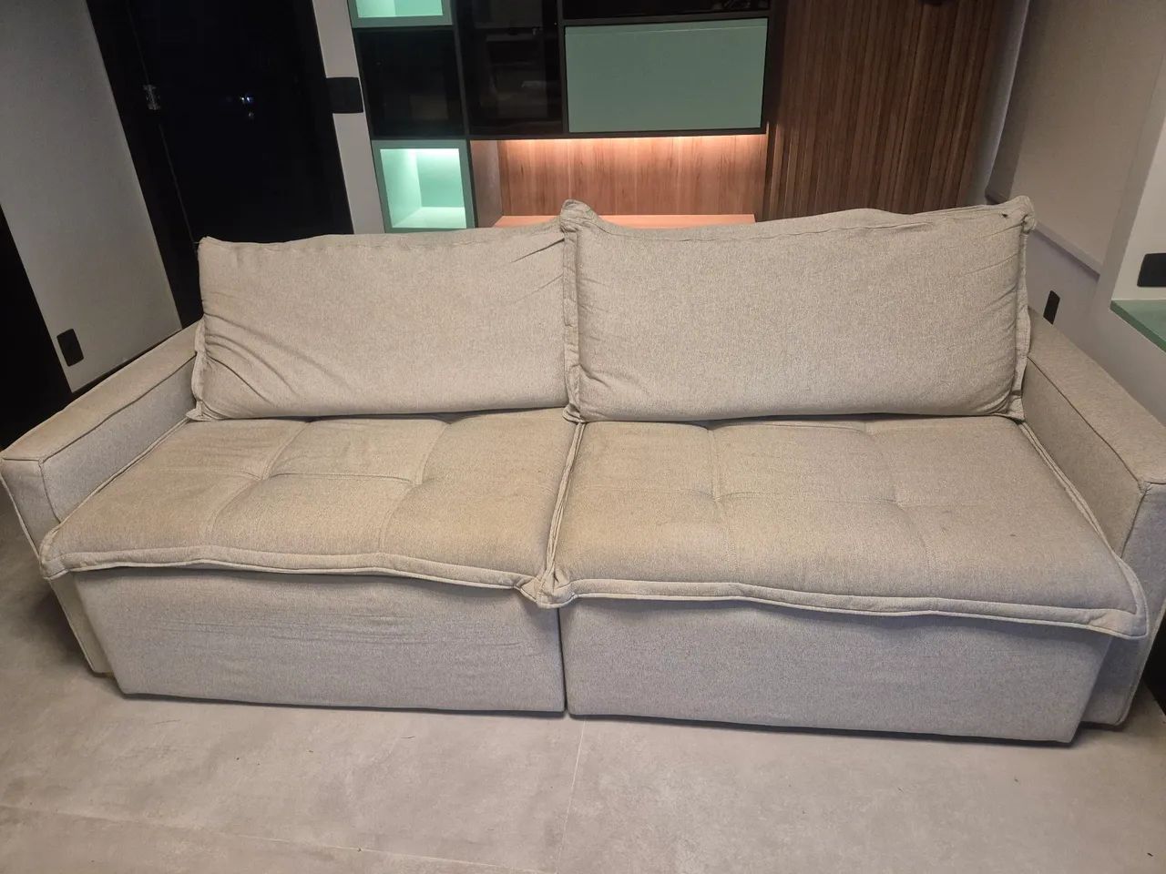 Sofá Cama Retrátil 200cm - Foto 3