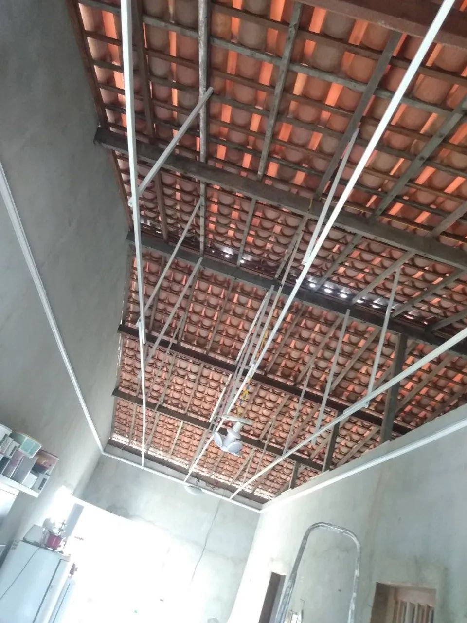 Forro de PVC 43 reais já instalado  - Foto 5