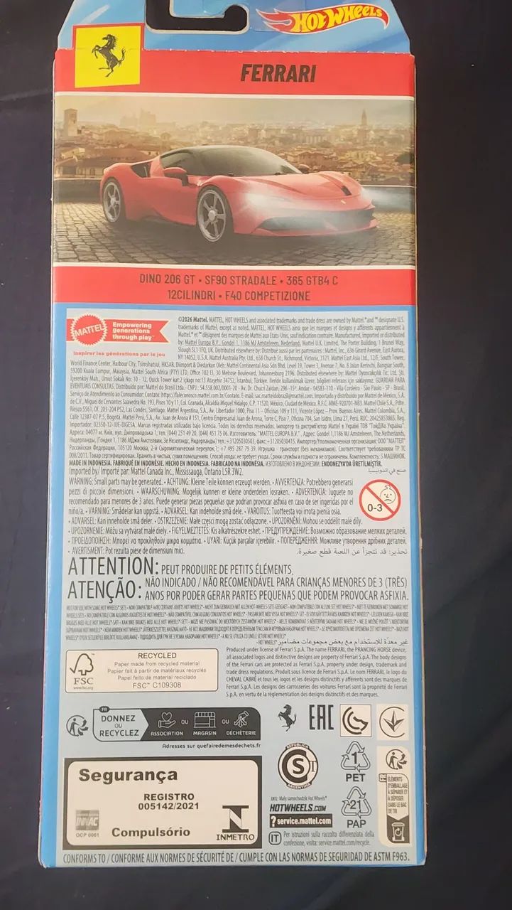 Pack Ferrari Hot Wheels  - Foto 3