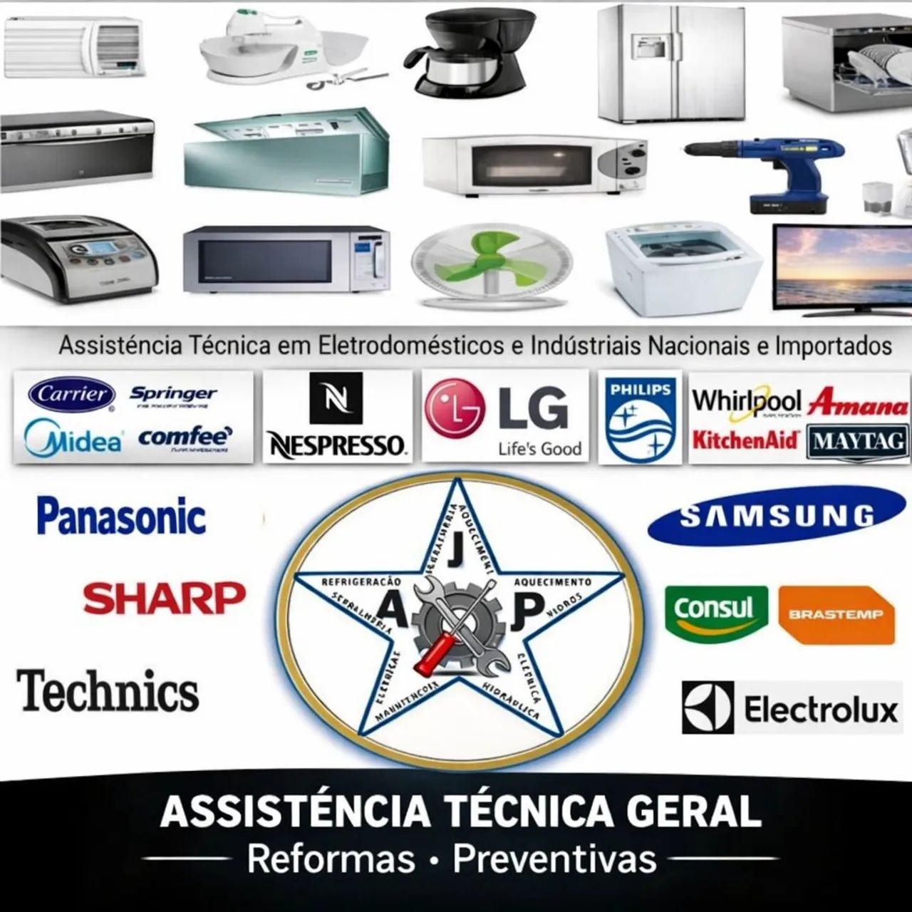 Assistência técnica Geral domiciliar 