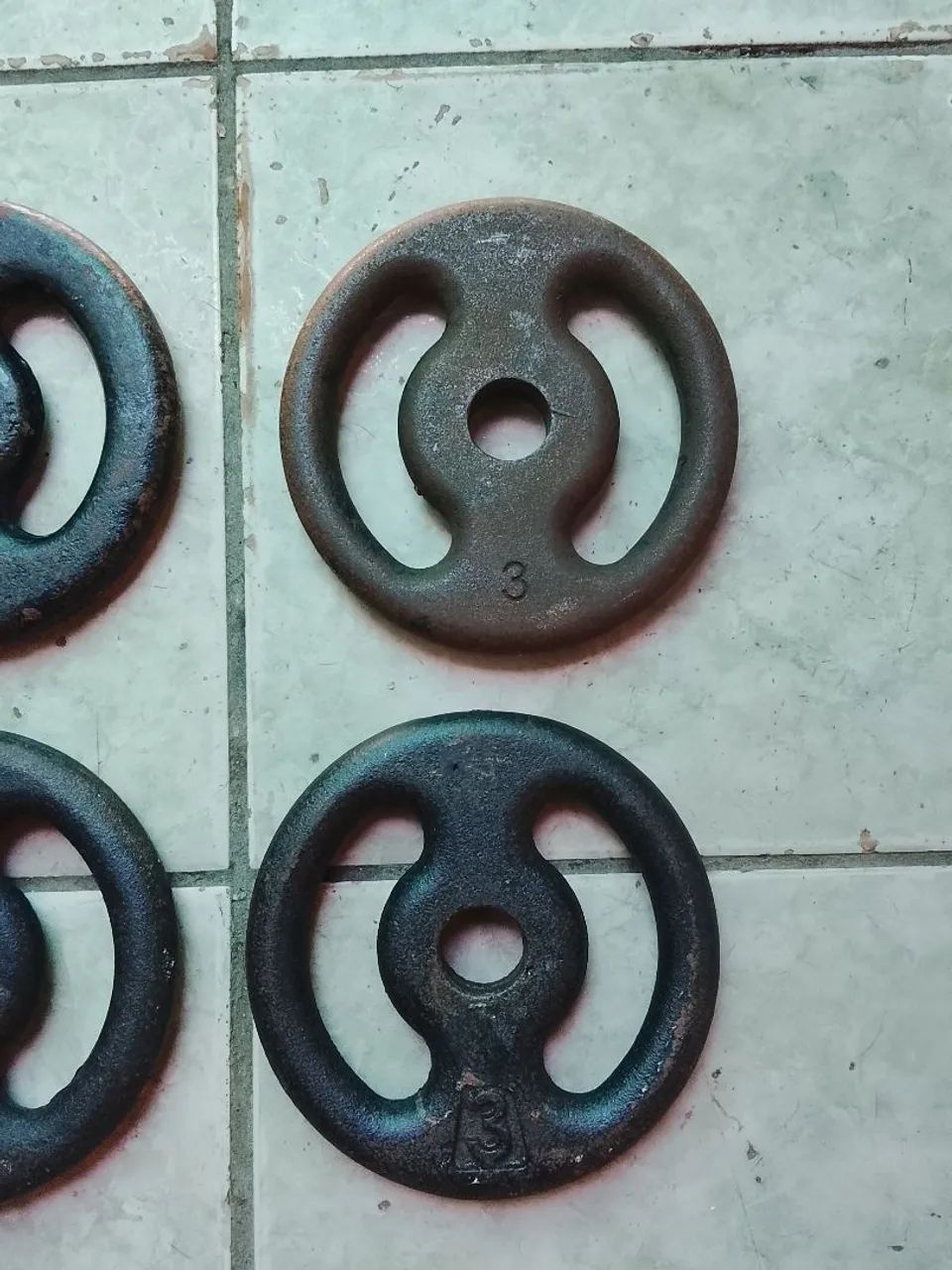 Anilhas Musculação  - Foto 3