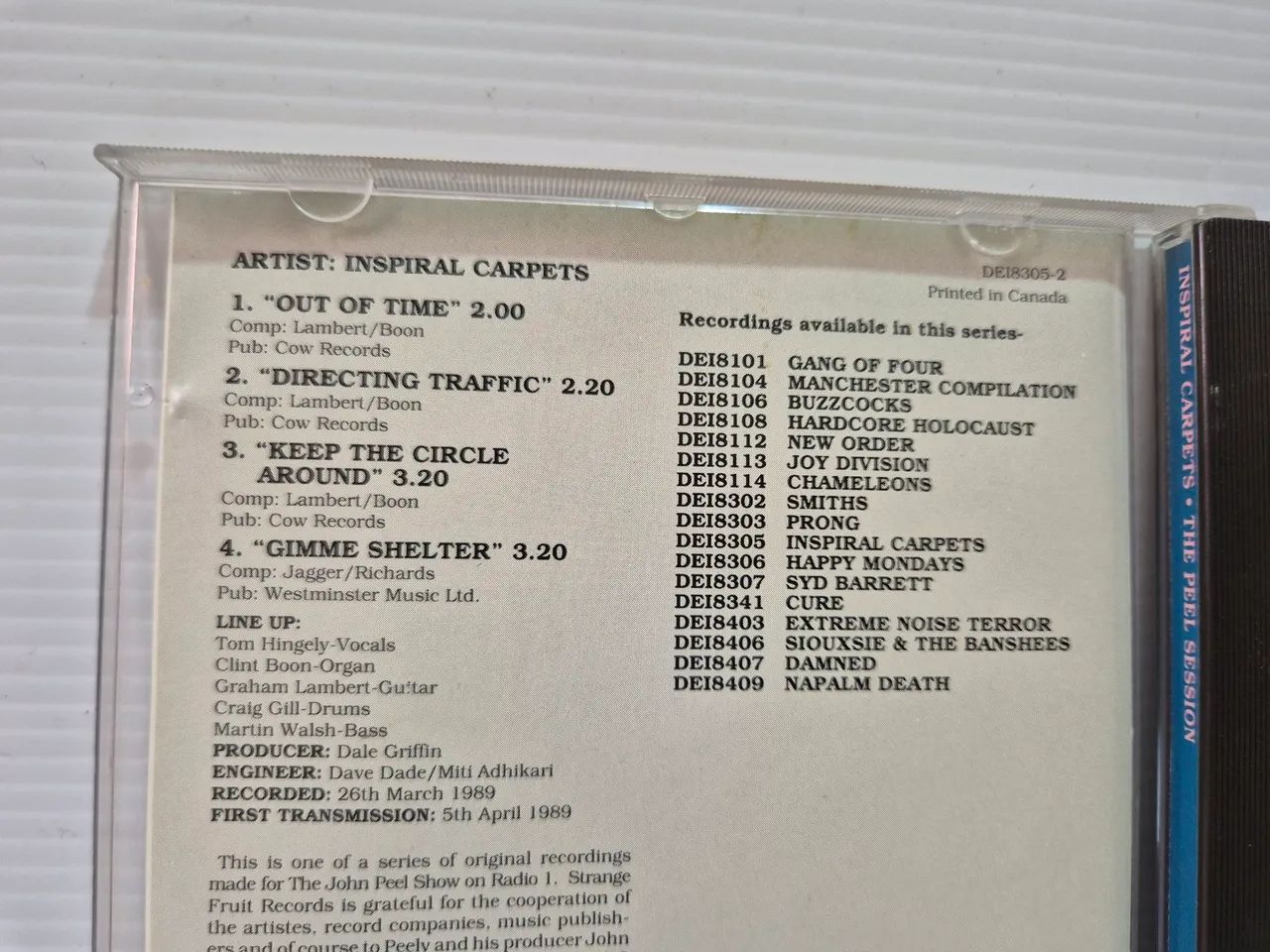 CD Inspiral Carpters - The Peel Sessions (Original Importado) - Foto 5