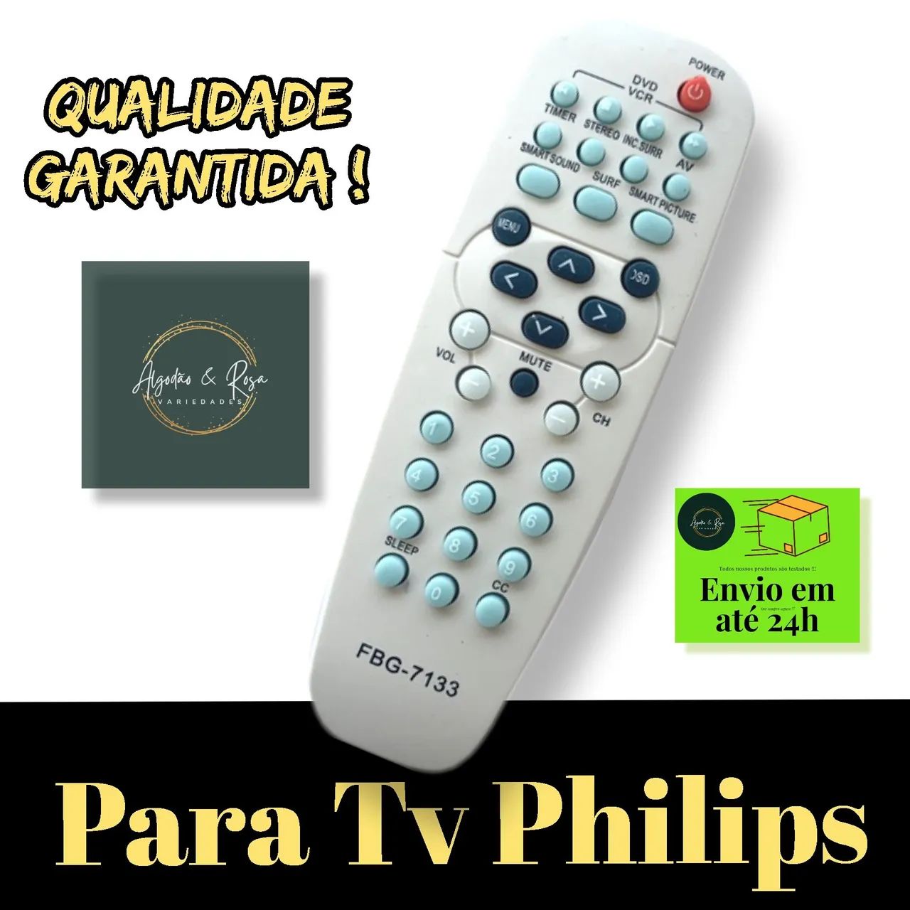 Controle remoto para tv tubo Philips 