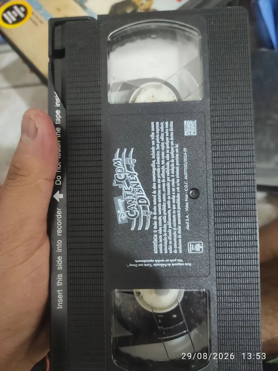 VHS Cante com a Disney (especial de Natal) - Foto 3