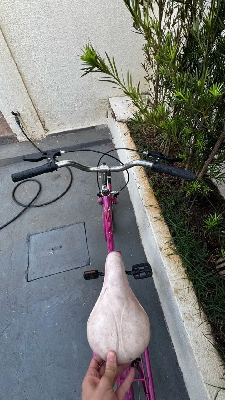 Bike infantil rosa - Foto 4