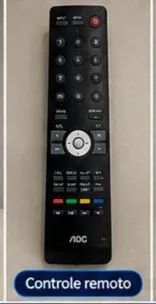 TV AOC 32? LED Série 1440 - Usada, Funcionando + Controle - Foto 5