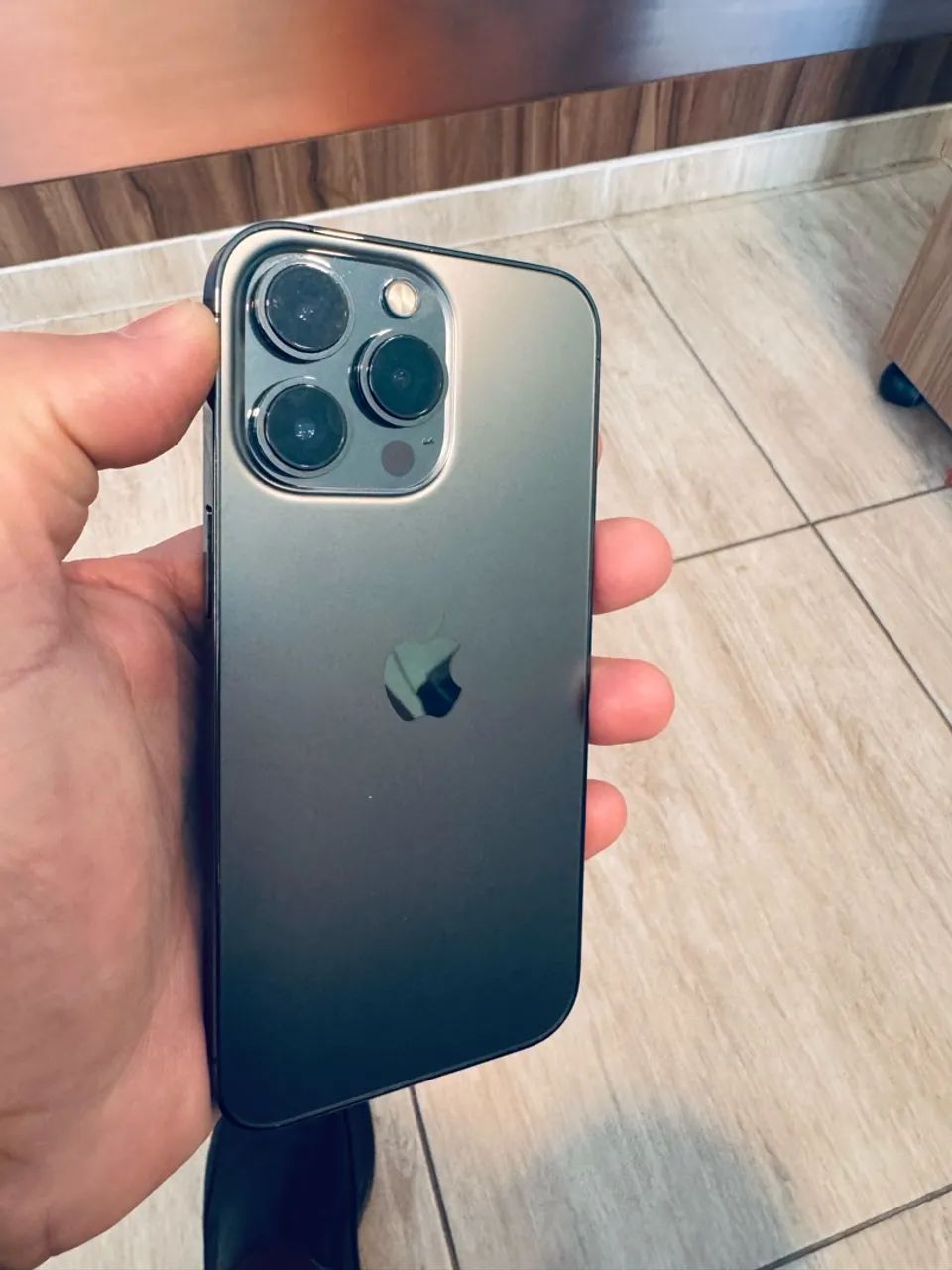 IPHONE 13 PRÓ 128 GB Grafite - Foto 2