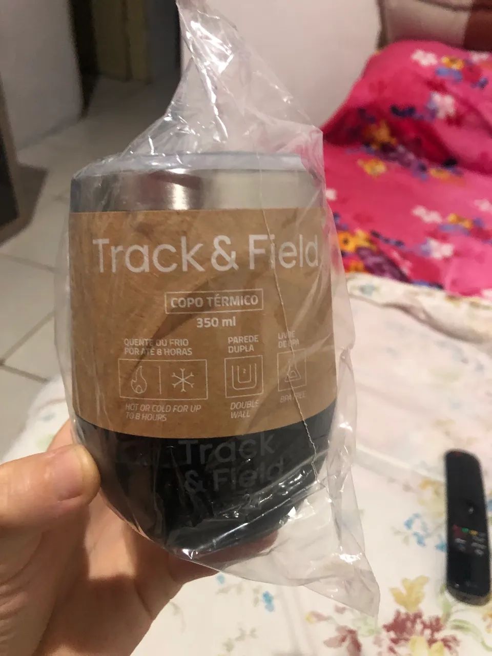 Copo térmico track fild