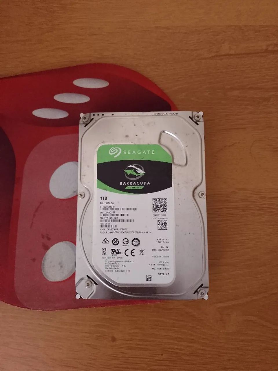 Seagate Barracuda 1tb - saúde 100%