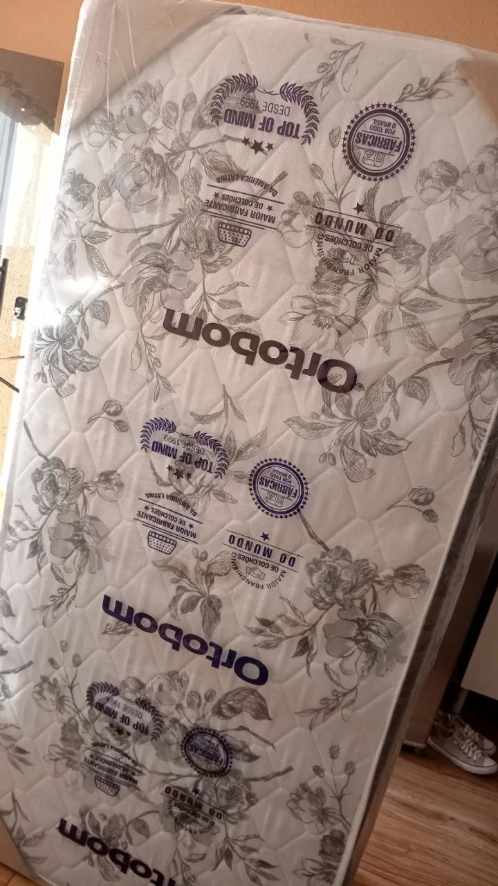 Cama box Ortobom nova