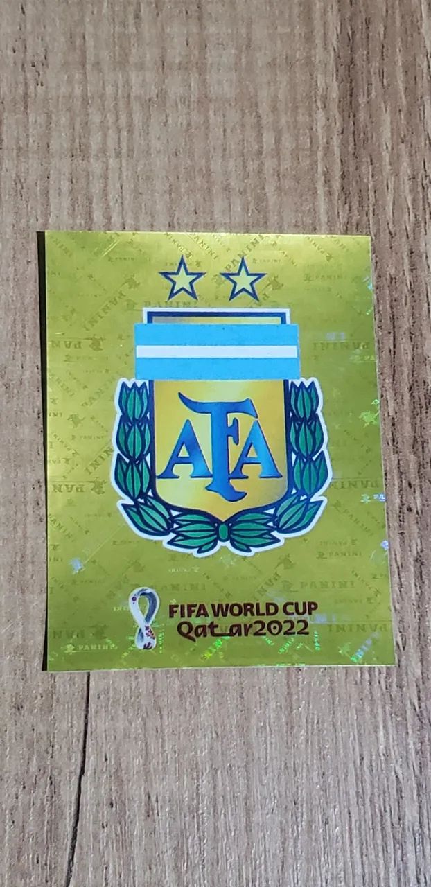 Figurinha copa 2022 brilhante 
