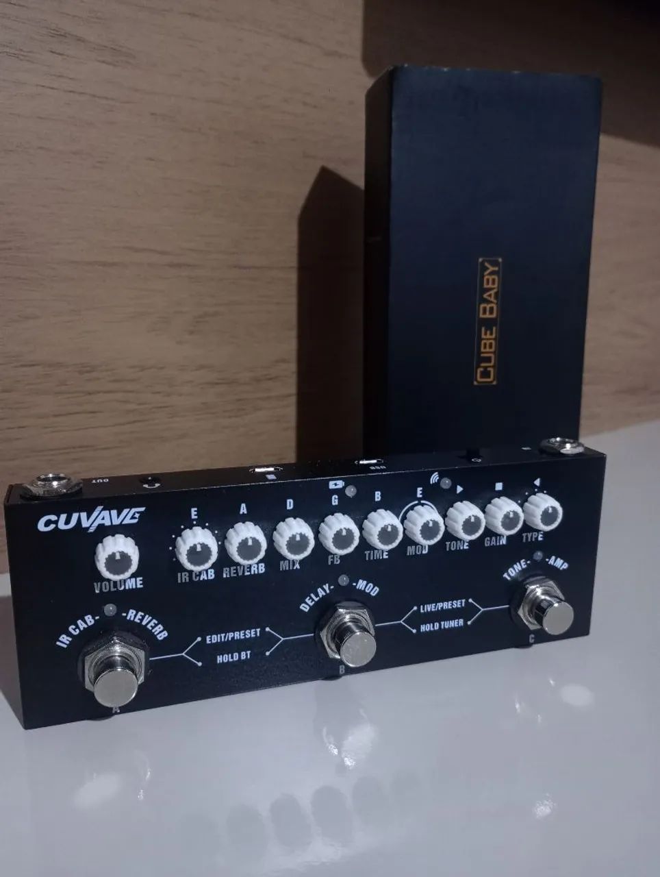 Pedal de Efeito M-Vave cuvave