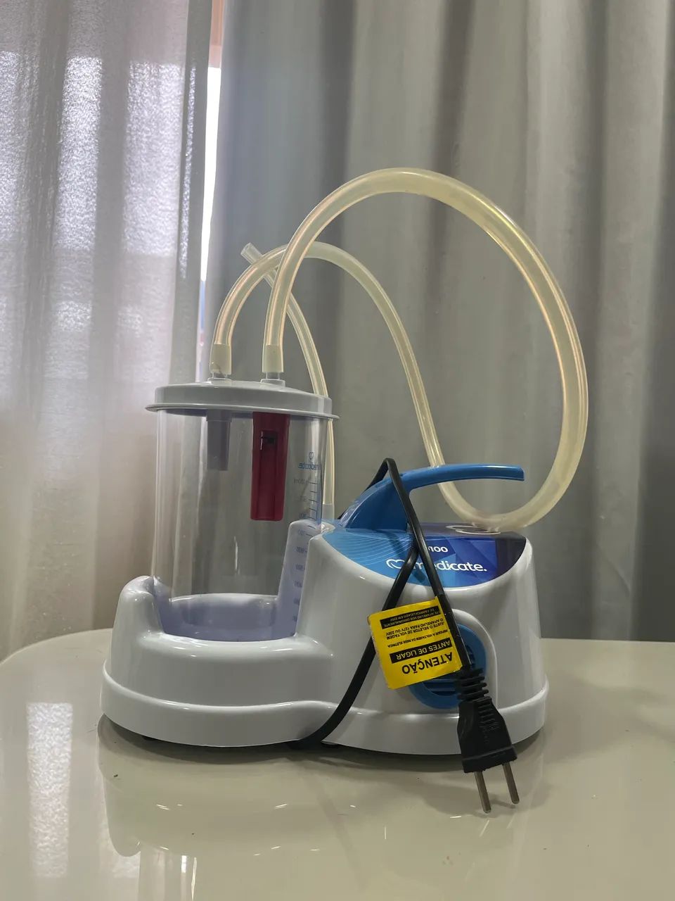 Bomba vácuo aspiradora 1 litro MD100 Medicate - Foto 2