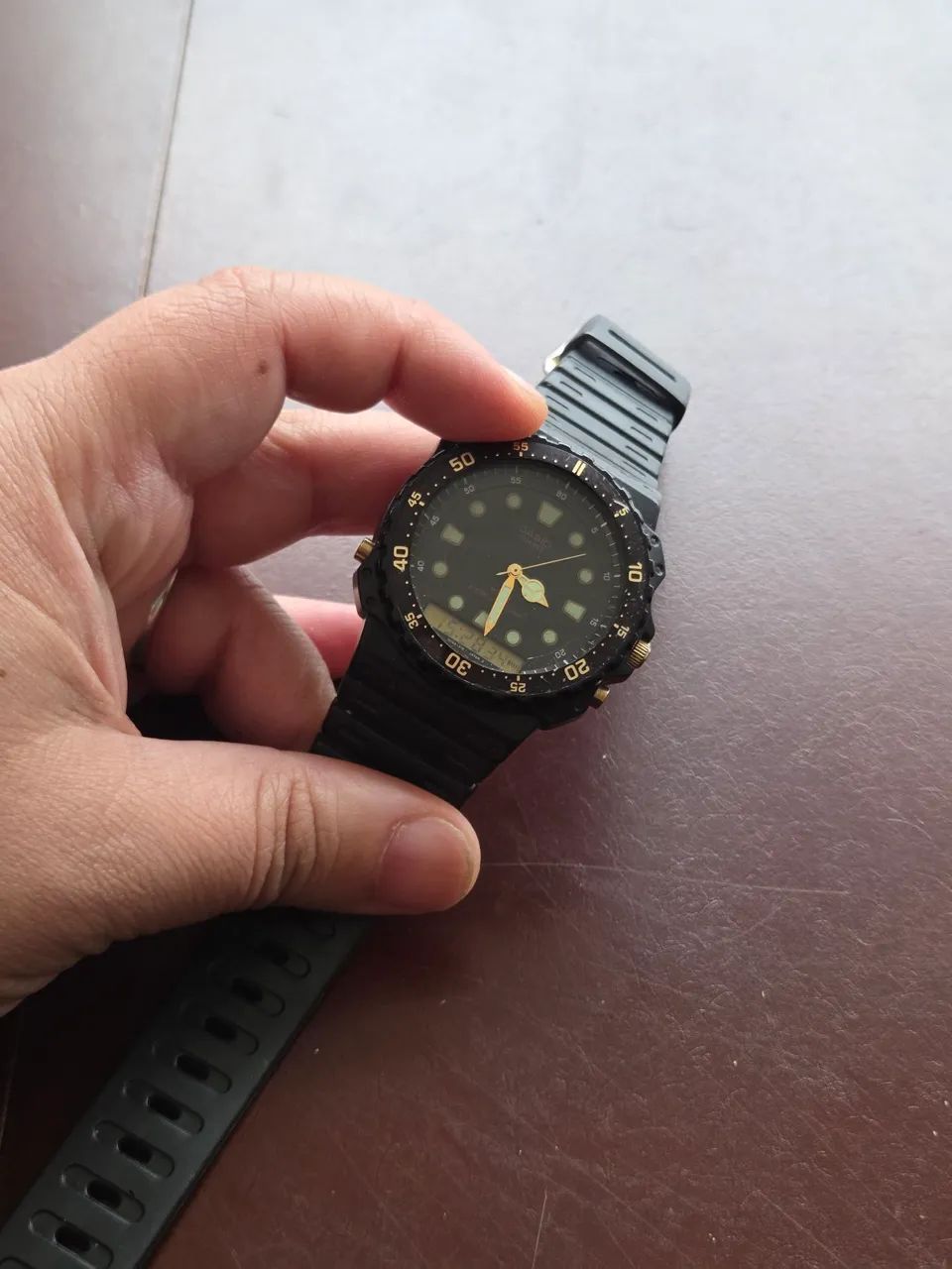 Casio Diver Antigo década de 80 - Foto 3