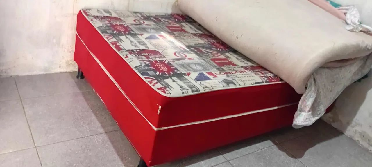 Cama box casal 