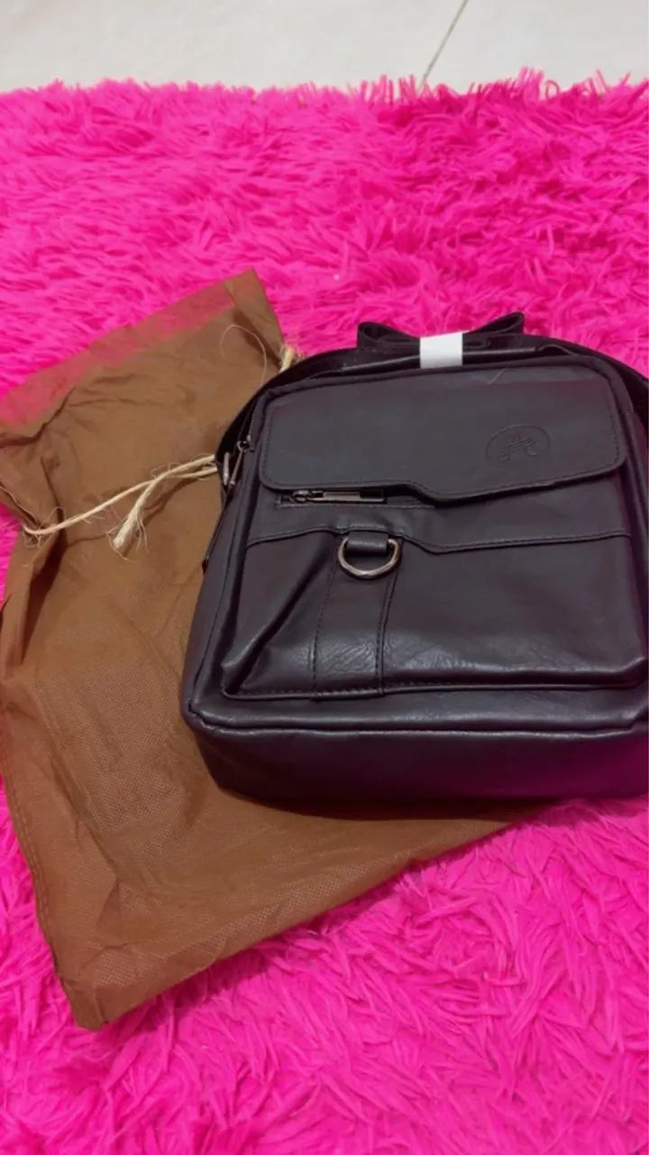 Bolsa lateral couro  - Foto 2