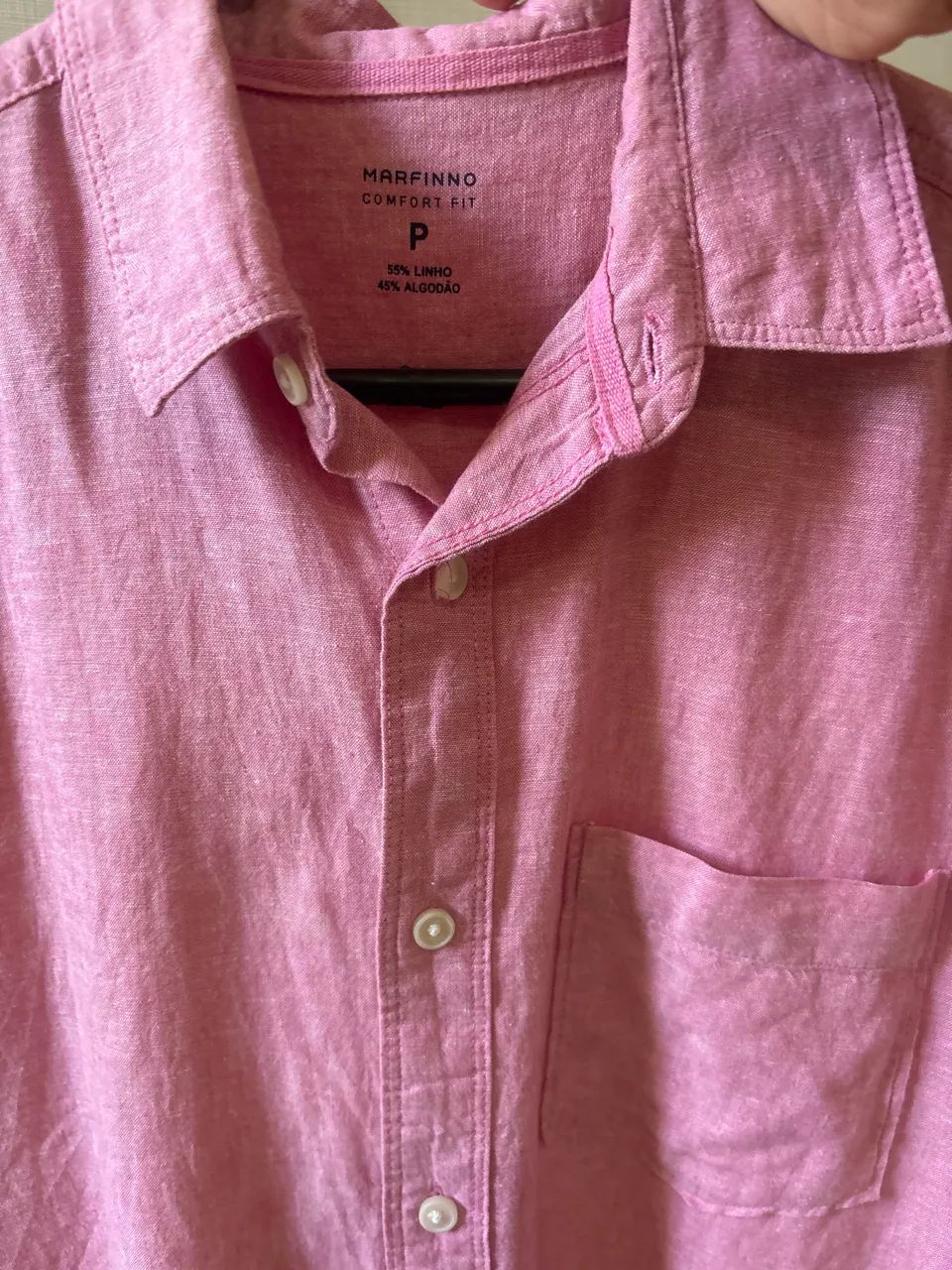 Camisa Rosa Marfinno - Foto 4