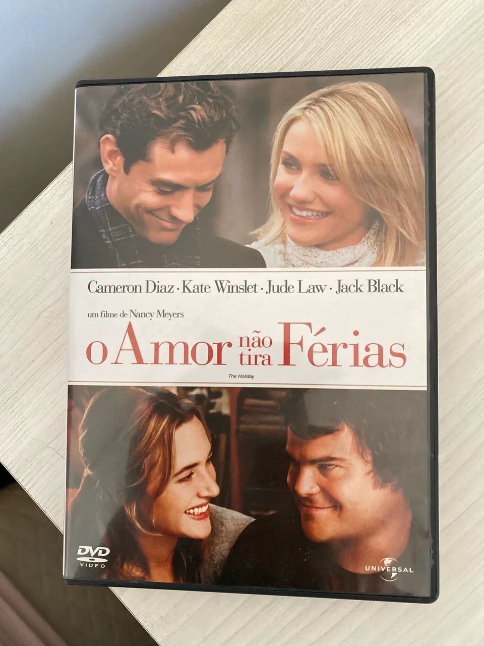 DVD O amor nao tira férias 