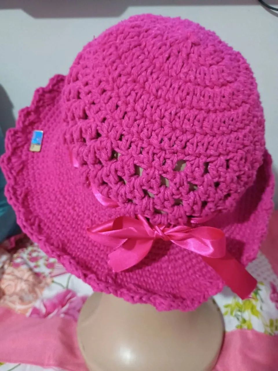 Vendo Chapéu de crochê Feminino  - Foto 4