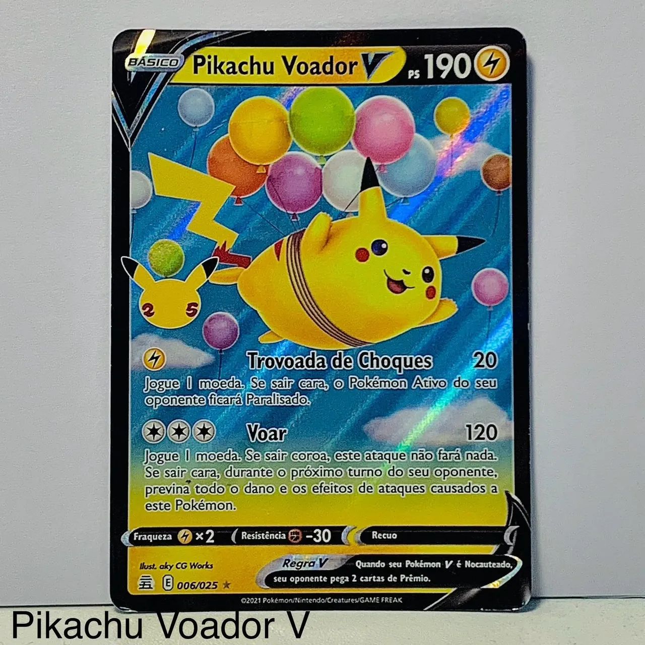Lote 200 cartas Pokemon + Álbum + Pikachu Voador V  - Foto 4