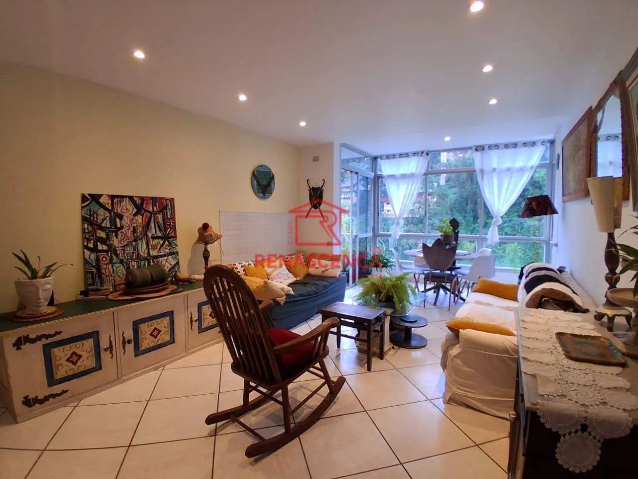Apartamento Mobiliado com 3 Quartos e Varanda em São Conrado. - Foto 2