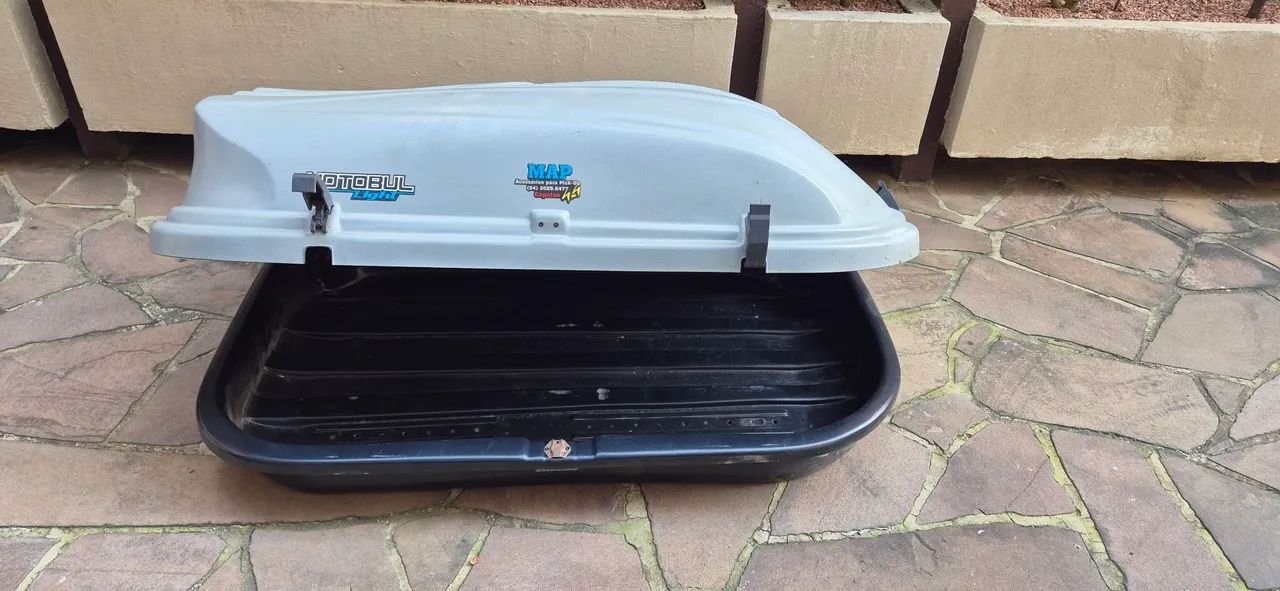 Bagageiro de teto com barras transversais