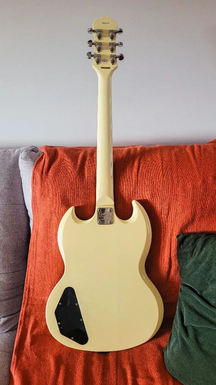 Guitarra SG Epiphone G310 Vintage White - Instrumentos musicais