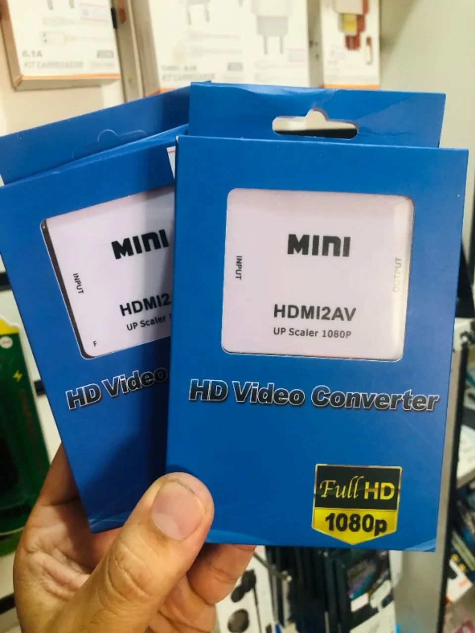 Conversor Hdmi Para Rca Av Video Composto Hdmi2av