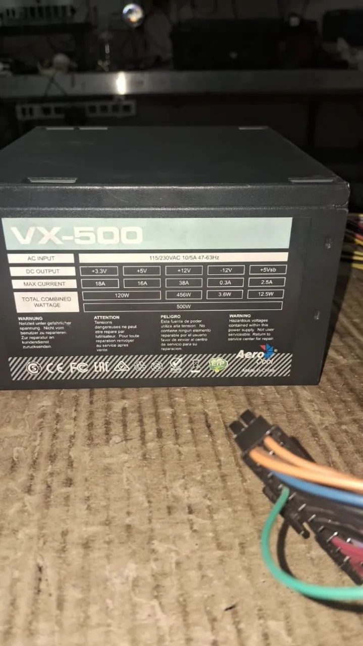 Fonte VX-500 conservada - Foto 2